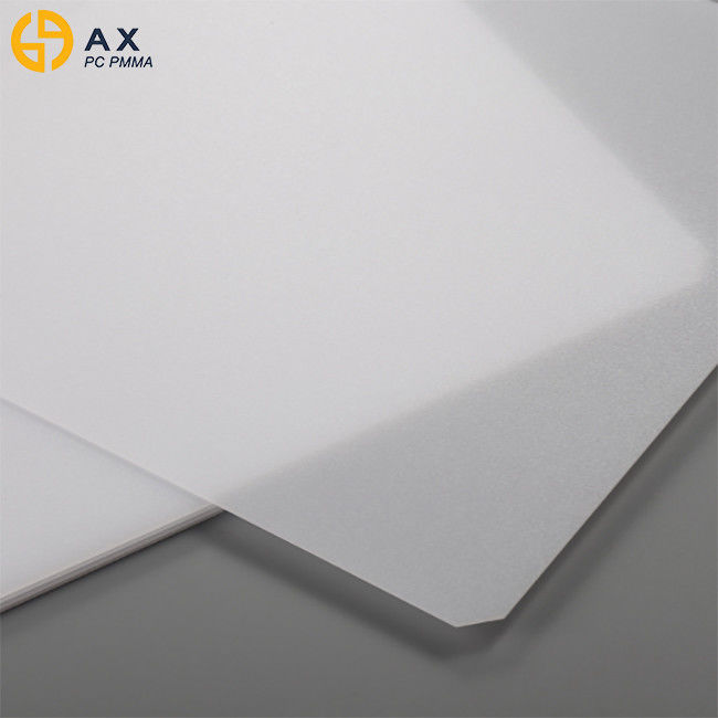 SGS Round 2mm 1220*2440mm Acrylic Milky White Sheet